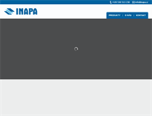 Tablet Screenshot of inapa.cz